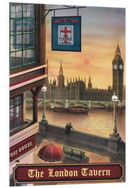 Hartschaumbild The London Tavern