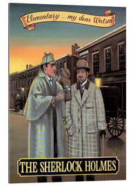 Cuadro de plexi-alu The Sherlock Holmes