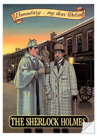 Självhäftande poster The Sherlock Holmes