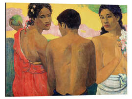 Magnettafel Drei Tahitianer