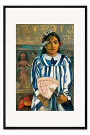 Gerahmter Kunstdruck Vorfahren von Tehamana