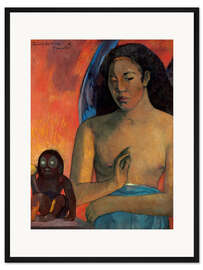 Gerahmter Kunstdruck Poèmes Barbares