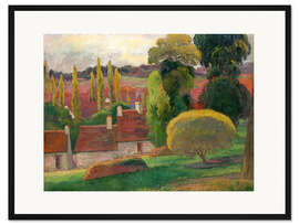 Gerahmter Kunstdruck David Mühle in Pont Aven