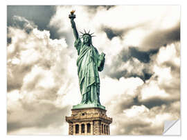 Wall sticker Statue of Liberty - symbol of New York