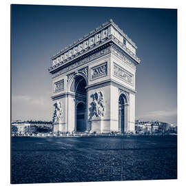 Tableau en aluminium Arc de Triomphe à Paris