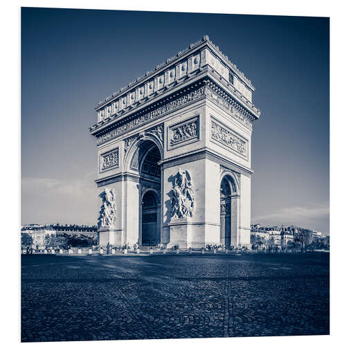 Tableau en PVC Arc de Triomphe à Paris