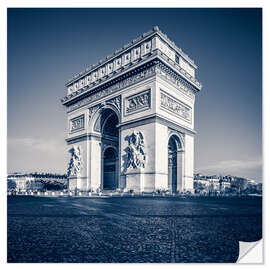 Vinilo para la pared Arc de triomphe - Paris