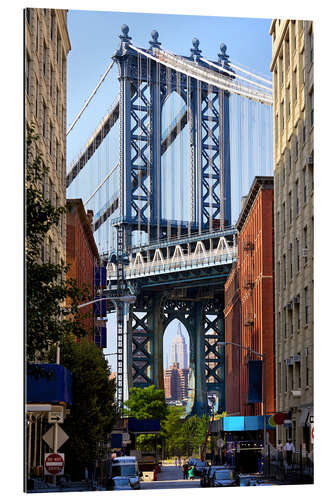 Gallery print Manhattan Bridge and Empire State Building