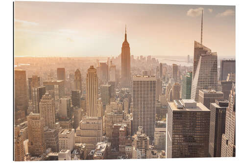 Quadro em plexi-alumínio Empire State Building in New York