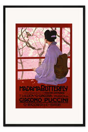 Gerahmter Kunstdruck Madama Butterfly, 1904