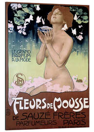 Magnettafel Fleurs de mousse, 1898