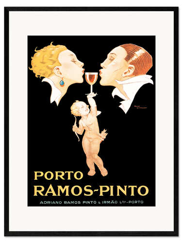 Framed art print Porto Ramos-Pinto