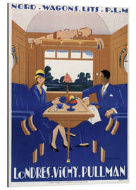 Magnettafel Londres-Vichy-Pullman