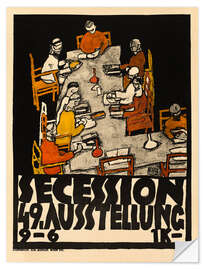 Naklejka na ścianę Get Together: Secession, 49th exhibition (German)