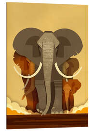 Gallery print Elephants