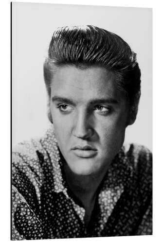 Aluminiumsbilde Elvis Presley Portrait I