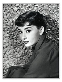 Wall print  Audrey Hepburn Portrait