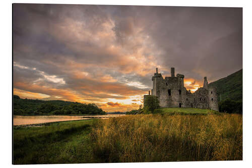 Alubild Burgruine Kilchurn, Schottland