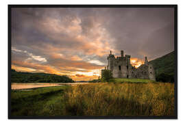 Gerahmter Kunstdruck Burgruine Kilchurn, Schottland
