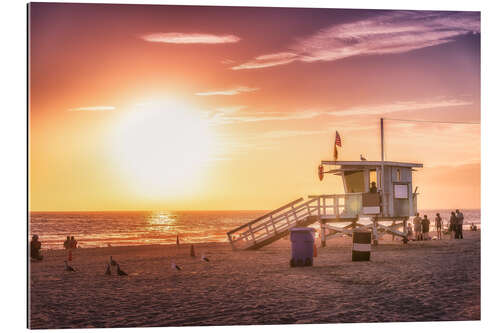 Gallery print Santa Monica Sunset