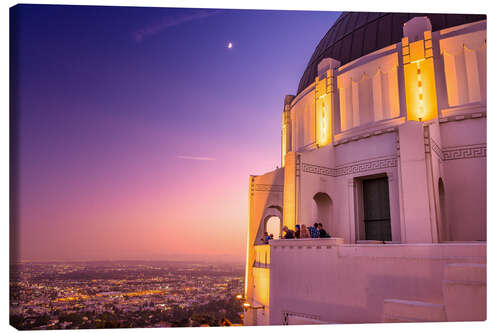 Canvas print Griffith Observatory