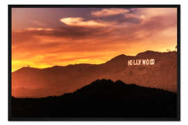 Gerahmter Kunstdruck Hollywood
