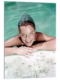 Gallery print Romy Schneider in the Swimming Pool