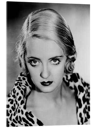 Acrylic print Bette Davis