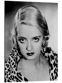 Aluminium print Bette Davis