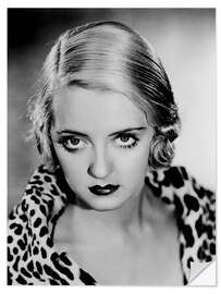 Naklejka na ścianę Bette Davis