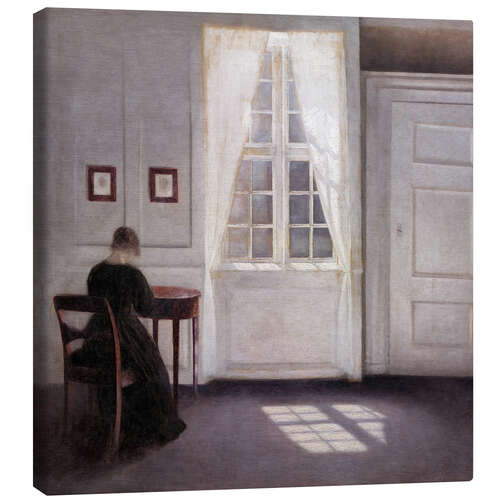 Canvas print Interior with sunlight on the floor