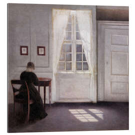 Gallery print Interior with sunlight on the floor