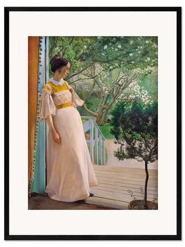 Framed art print The Artist's Wife