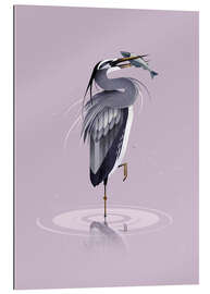 Gallery print Grey Heron