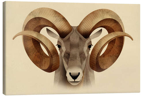 Canvas print Urial