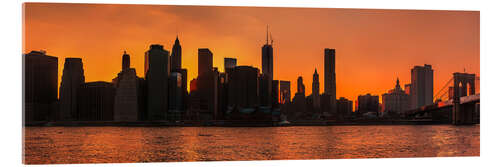 Akrylbilde Manhattan skyline