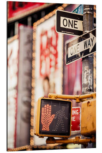 Stampa su alluminio Streets of New York