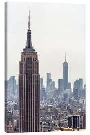 Stampa su tela  New York City - Empire State building