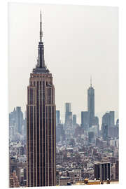 Quadro em PVC New York City - Empire State building