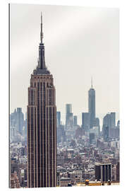 Quadro em plexi-alumínio New York City - Empire State building