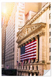 Naklejka na ścianę New York Stock Exchange