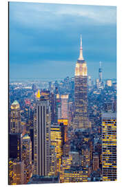 Magnettafel Skyline von New York