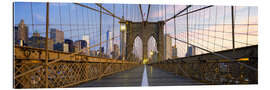 Gallery Print Brooklyn-Brücke in Manhattan, New York