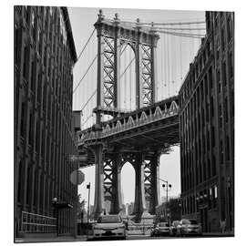 Magnettafel In den Straßen von Brooklyn