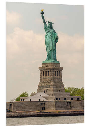 Foam board print Statue of Liberty