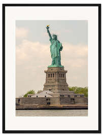 Gerahmter Kunstdruck Freiheitsstatue