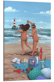 Magnettafel Strandtanz