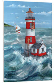 Magnettafel Fensterputzer