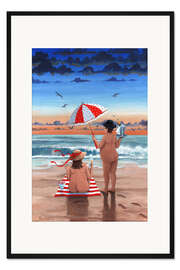 Gerahmter Kunstdruck Zu Ihren Diensten