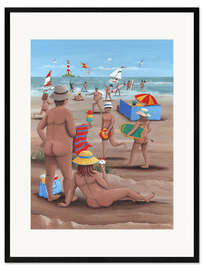 Framed art print Fun in the Sun